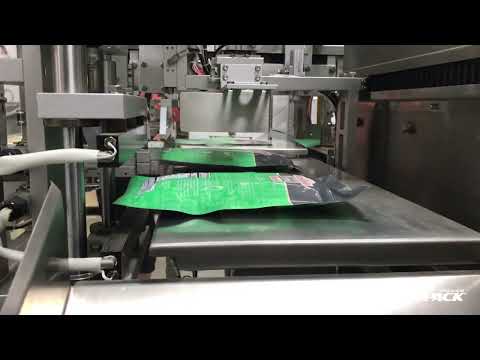 Swifty Side Load Bagger for Packaging Meat Snack Sticks into Zipper Pouches