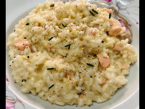 RISOTTO AL SALMONE E TONNO