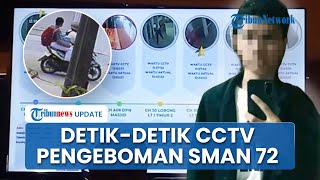 Rekaman CCTV Detik per Detik Gerak-gerik Terduga Pelaku Pengeboman di SMAN 72 Jakarta saat Beraksi