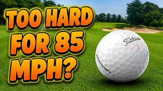 Titleist Velocity Review: Too Hard for 85 mph Swings?