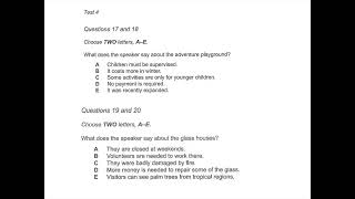 Cambridge 15 Listening Test 4 With Answers |