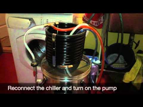 Grainfather first clean using PBW.