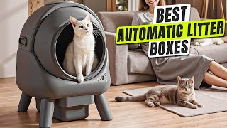 3 BEST Automatic Litter Box For Large Cats