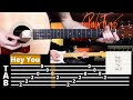 Hey You - Pink Floyd - Guitar Cover/Lesson + TAB