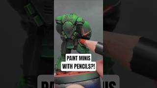 Painting Minis with… Colored Pencils?!