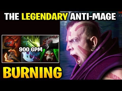No Double That BurNIng Is The True Legendary Anti-Mage Player