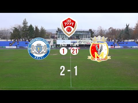 ⚽ REZUMAT LIGA 7777, FAZA 1 – ETAPA 21, CSF BĂLȚI – MILSAMI 2-1