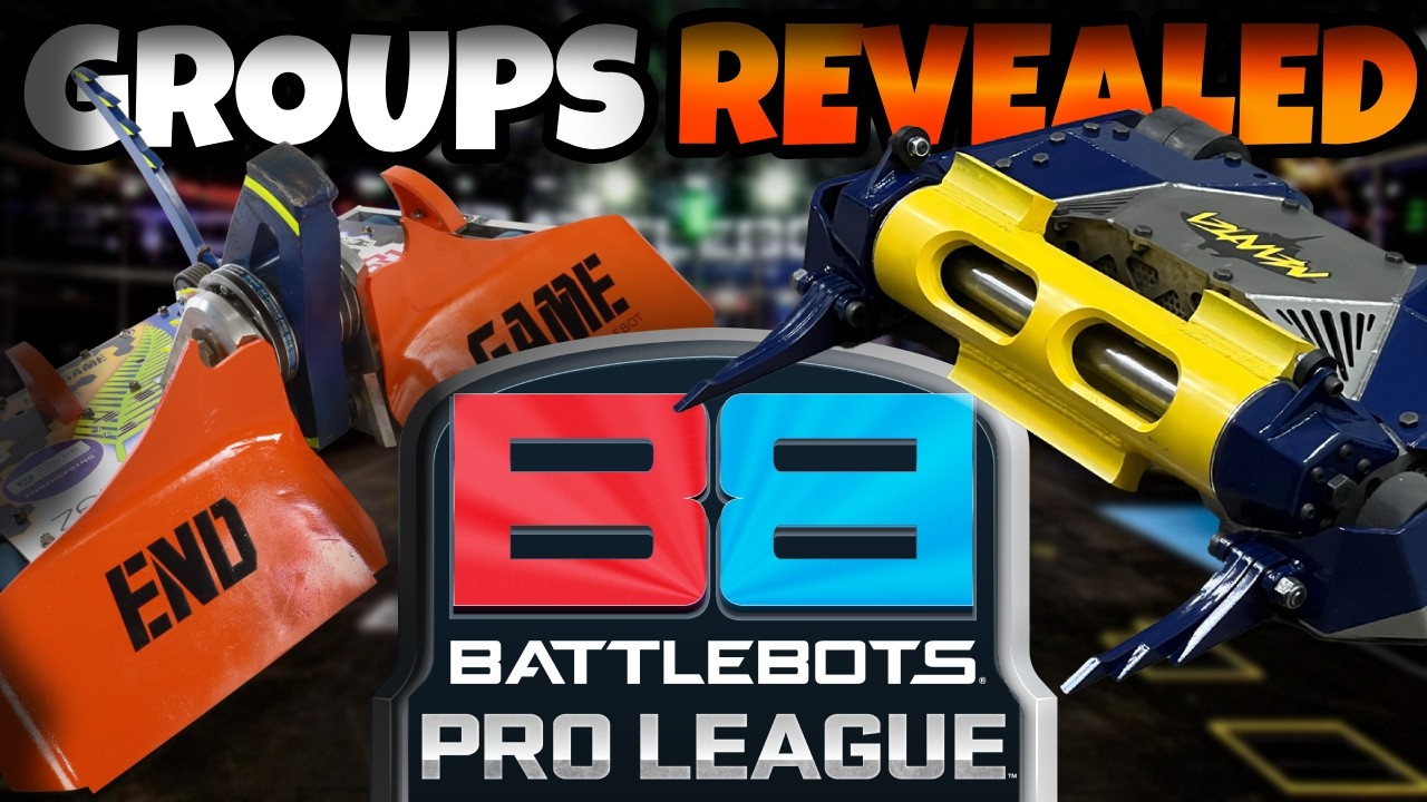 All BattleBots Pro League Groups REVEALED!