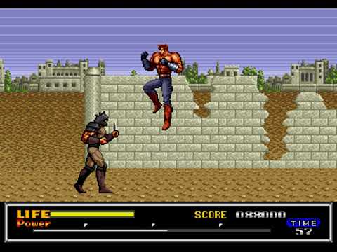 last battle - (Hokuto no Ken - Shin Seikimatsu Kyuuseishu Densetsu) Mega Drive version JAP