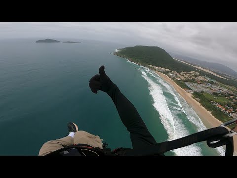 Voo 192 de Paramotor IKE Costa - meu 1º voo de motor em Floripa