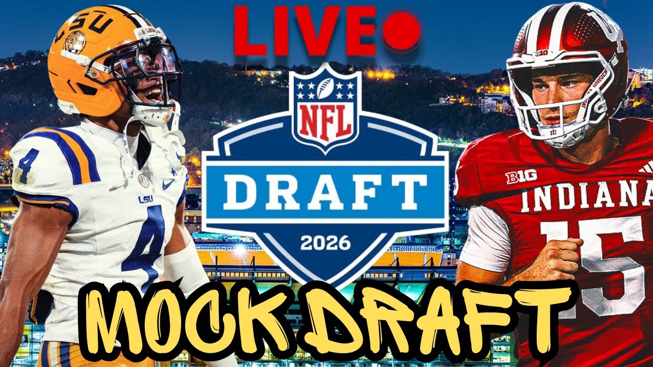 LIVE 7-Round 2026 NFL Mock Draft | EVERY PICK 5 DAYS OUT!