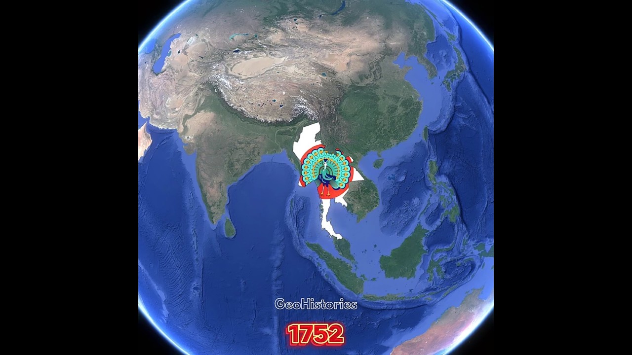 A Brief History of Myanmar (Burma) #maps #history #historymap