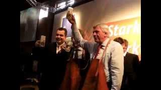 preview picture of video 'Mit Bouffier und Oettinger: Politischer Aschermittwoch 2014 in Volkmarsen'