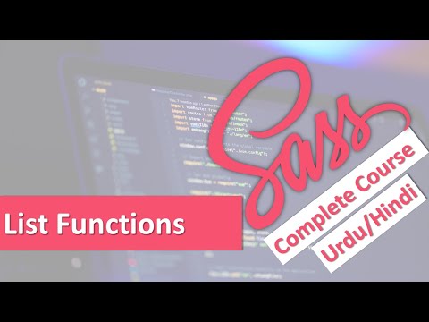 List Functions in SASS | SASS Tutorials for Beginners to Advanced