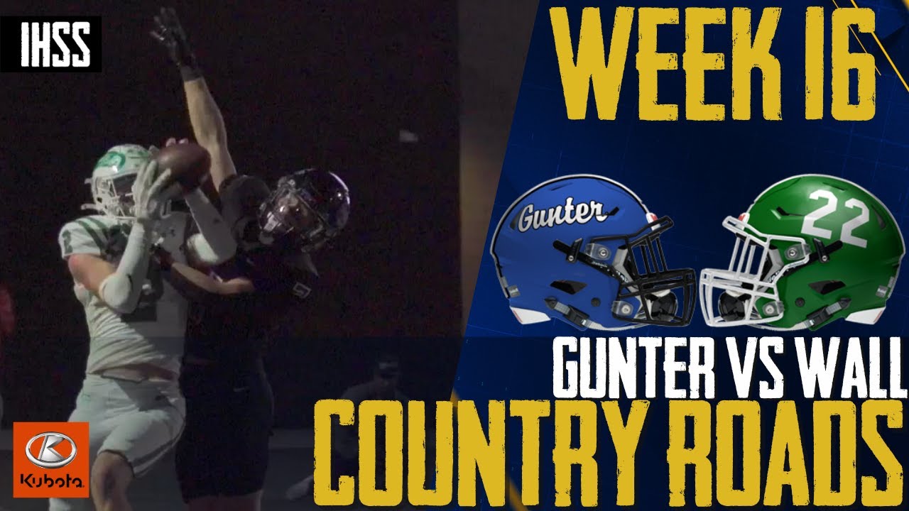 Wall Ends Gunter's Reign in Thrilling 3A Semifinal Clash!