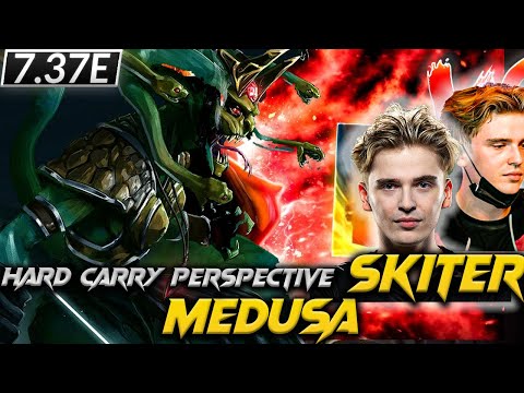 Skiter - Medusa The hard Carry : Team Falcons vs Natus Vincere : ESL One Bangkok 2024 Dota 2