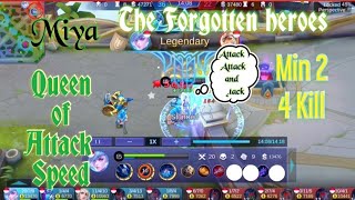Queen of Attack Speed || The forgotten heroes marksman Attacker