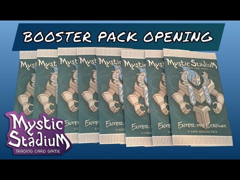 Mystic Stadium TCG: Enter The Stadium Booster Pack Opening