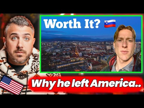 American Reacts to 10 Reasons Why I Left the U.S. for Slovenia 🇸🇮