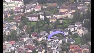 preview picture of video 'Mondsee Paragleiten - Fliagablasi Mondseeberg - Mondsee Paragliding'