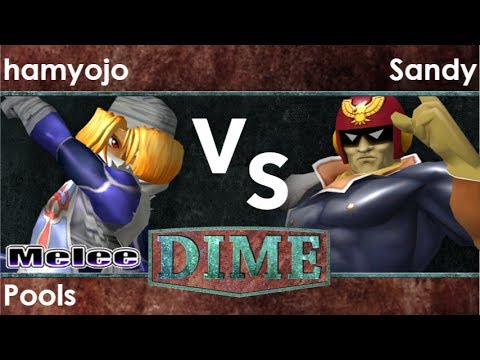 DIME 23 - FX | hamyojo (Sheik) vs Sandy (C Falcon) Pools - Melee