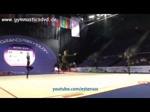 Ukraine 2 hoops + 6 clubs - GP Holon 2015