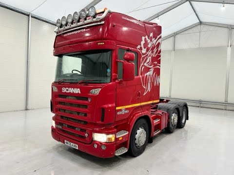 NK55 AXR - Scania R500 V8 Midlift Topline Tractor Unit | Law Truck Centre UK