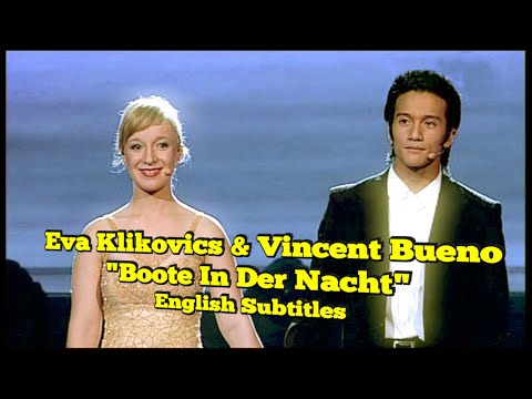 Eva Klikovics & Vincent Bueno 2008 "Boote In Der Nacht"  English Subtitles