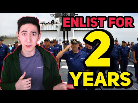 Enlist in the Coast Guard for Only 2 Years (HUGE OPPORTUNITY)