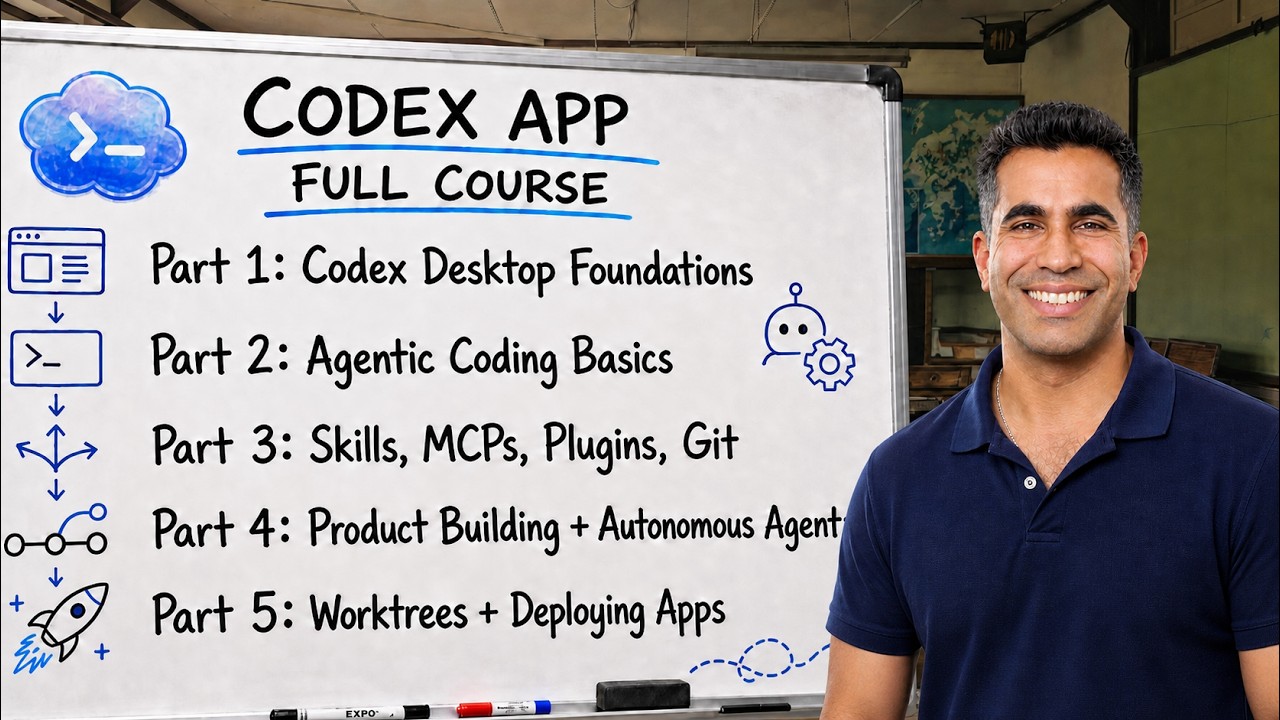 OpenAI Codex Full Course 4 Hours: Build & Ship