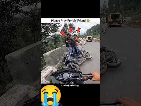 Please pray For my friend 😭 #sadmoment #riderlife #motovlog #riderlover #ninjazx14r