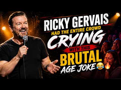Ricky Gervais Had the Entire Crowd Crying with This Brutal Age Joke 😂🔥