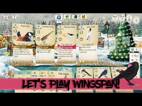 Let's Play Wingspan! Watch it Played - Wingspan Strategy Tips