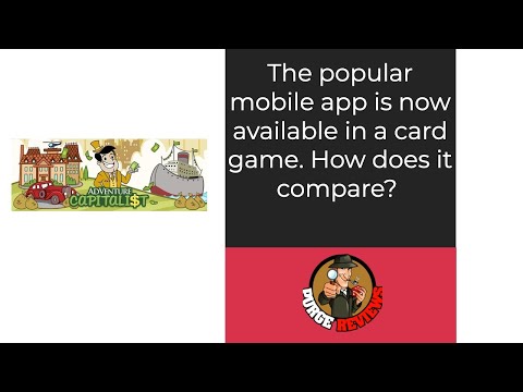 The Purge: # 4060 AdVenture Capitalist The Card Game: The App is finally here on your board game table, but it feels different