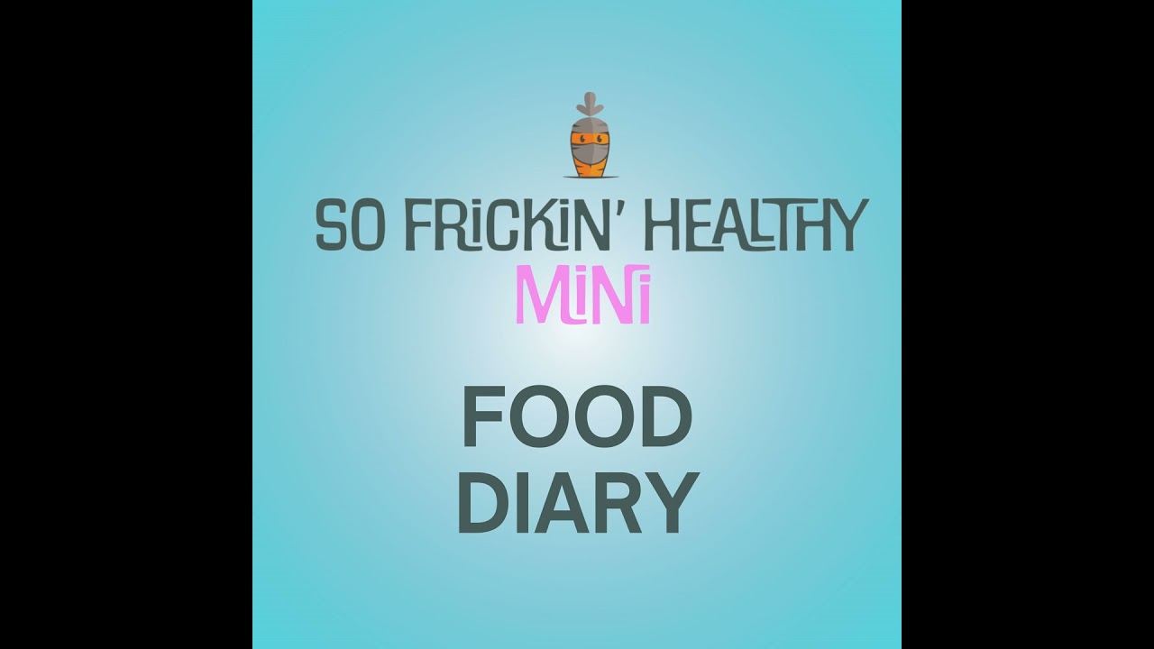 Your Food Diary Is Judging You (And That's the Point) - So Frickin' Mini