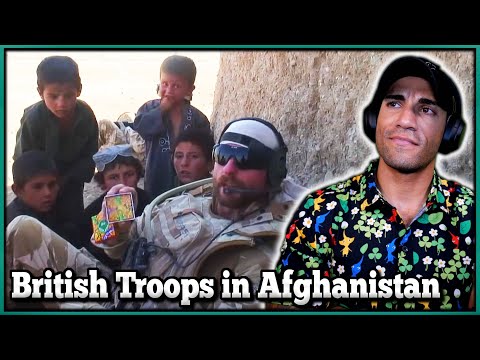 US Marine reacts to British Troops in Afghanistan