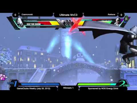 Cosmonodd vs Rattana - UMvC3 - Thursdays @ GameClucks - GCFGL W19