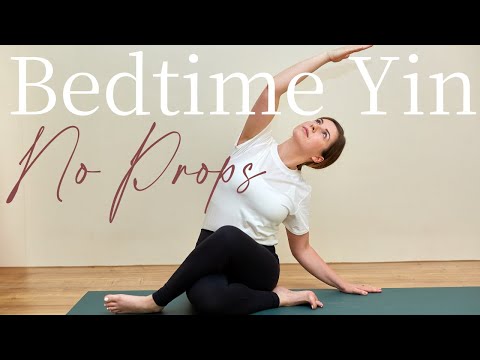 Yin Yoga Bedtime 30 Minutes No Props | Gentle Yin Yoga