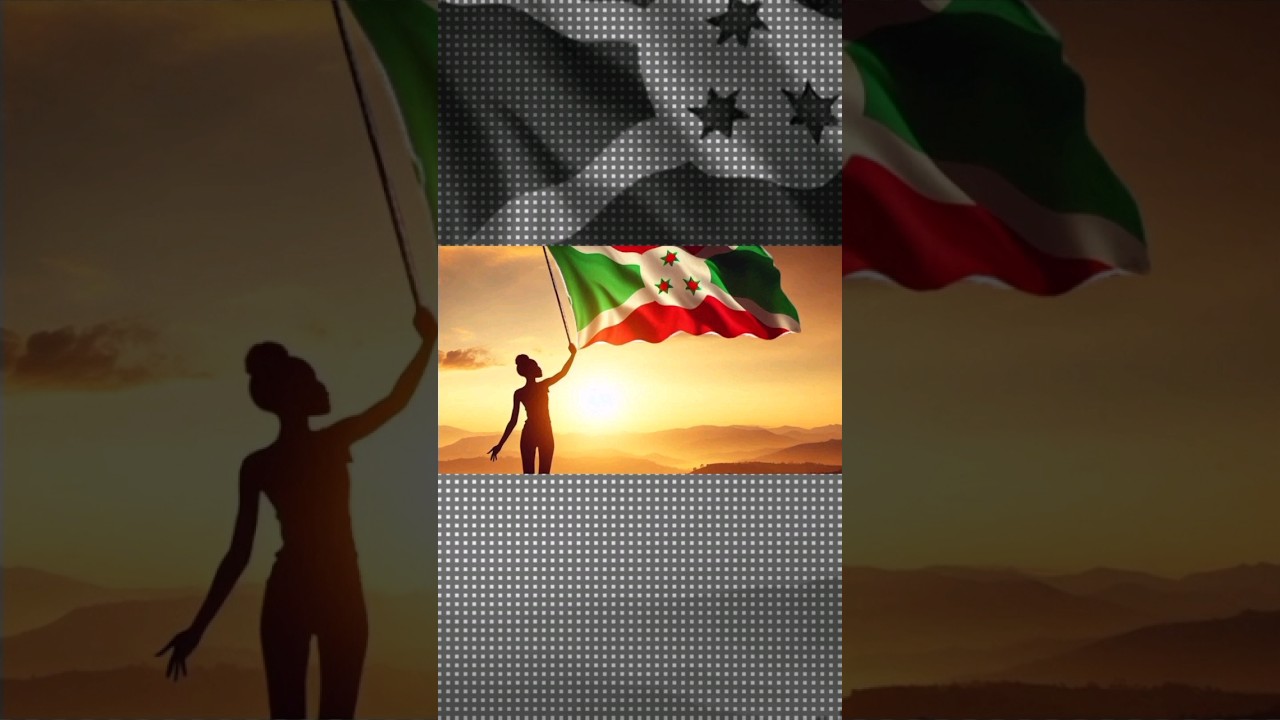 Hidden story behind Burundi's flag! 🇧🇮  #BurundiFlag #AfricanHistory  #DidYouKnow   #AfricanHeritage