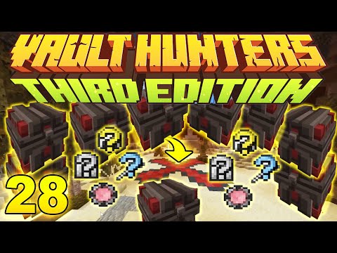 Minecraft: Vault Hunters 1.18 | OMEGA X-Mark Challange Room With Gear & The Skill Orb  | Ep. 28