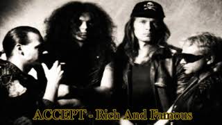 ACCEPT 1993 - Rich And Famous