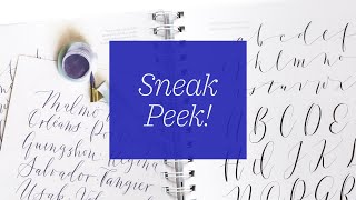 Mastering Modern Calligraphy Book – SNEAK PEEK! – Learn Dozens of Lettering Styles