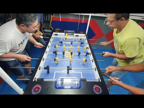 Pebolim Profissional Desafio #Final# Fernado e Mitisu Vs Meny e Cabeça 1 jogo