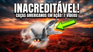 Caças americanos em ação: 7 vídeos inacreditáveis Os 7 vídeos mais impressionantes de caças dos EUA