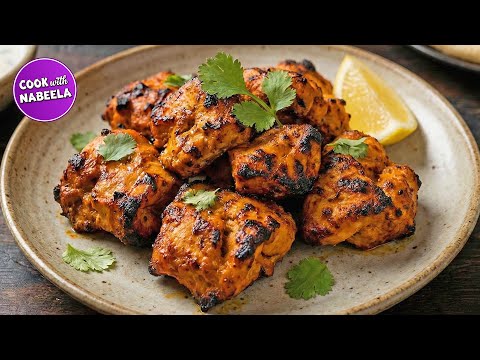Oven Baked Chicken Tikka Recipe by Cook with Nabeela
