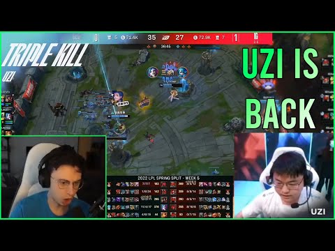 Caedrel & IWD React To UZI Saving The Game On RETURN
