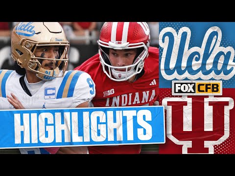 UCLA Bruins vs. No. 2 Indiana Hoosiers Highlights | FOX College Football