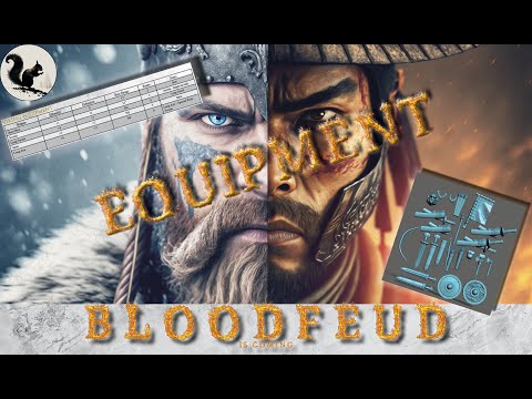 BloodFeud Visual Rulebook - Equipment