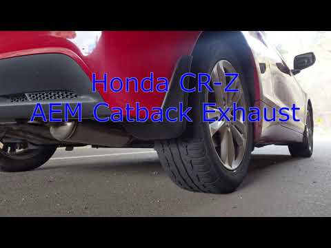 Thumbnail for Honda CR-Z with AEM 600-0200 Catback Exhaust - Sound Clips by Honda CR-Z