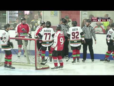 Dragons v Barons 22-01-2017
